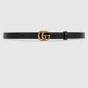 Gucci gg marmont women’s thin belt